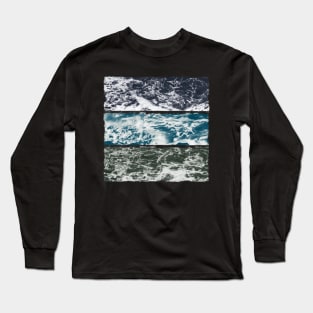 Saltwater triptych var II Long Sleeve T-Shirt